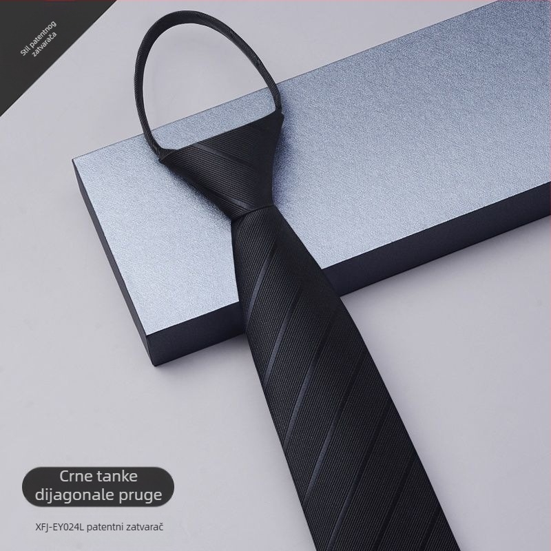 Muška haljina bez kravate s patentnim zatvaračem, muško poslovno vjenčanje, odijelo za mladoženju, crno plavo, lagano za navlačenje