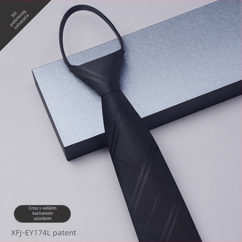 Muška haljina bez kravate s patentnim zatvaračem, muško poslovno vjenčanje, odijelo za mladoženju, crno plavo, lagano za navlačenje