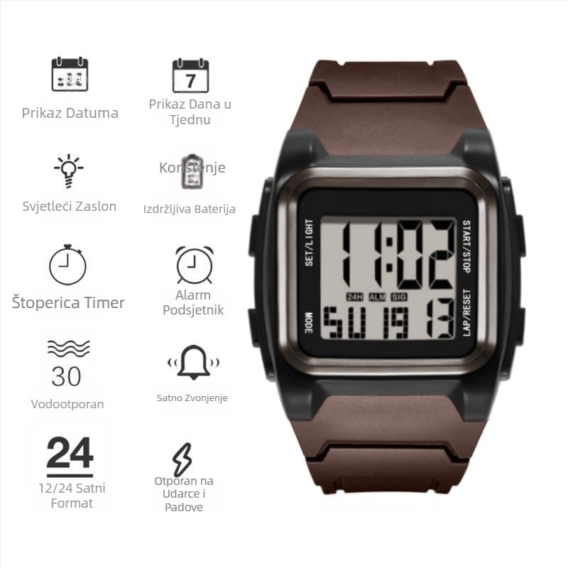 Znanost i tehnologija, sense watch, visoka vrijednost boja, studentska zabava, jednostavan modni nišni dizajn, jednorog, vodootporni elektronički sat