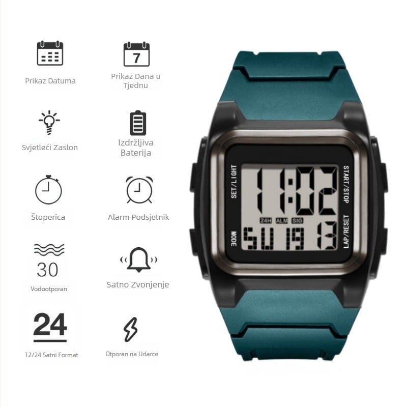 Znanost i tehnologija, sense watch, visoka vrijednost boja, studentska zabava, jednostavan modni nišni dizajn, jednorog, vodootporni elektronički sat