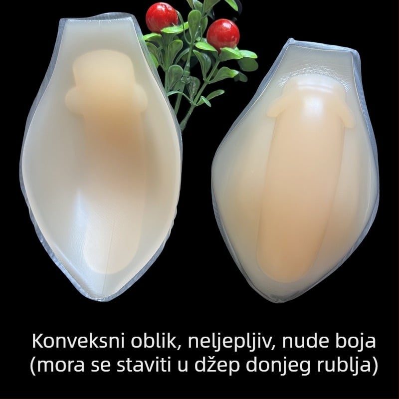 Muško donje rublje 3D stereo uvećane velike uzbuđene pune kupaće gaće silikonski jastučić za skijanje sportski štitnik muški JJ jastučić