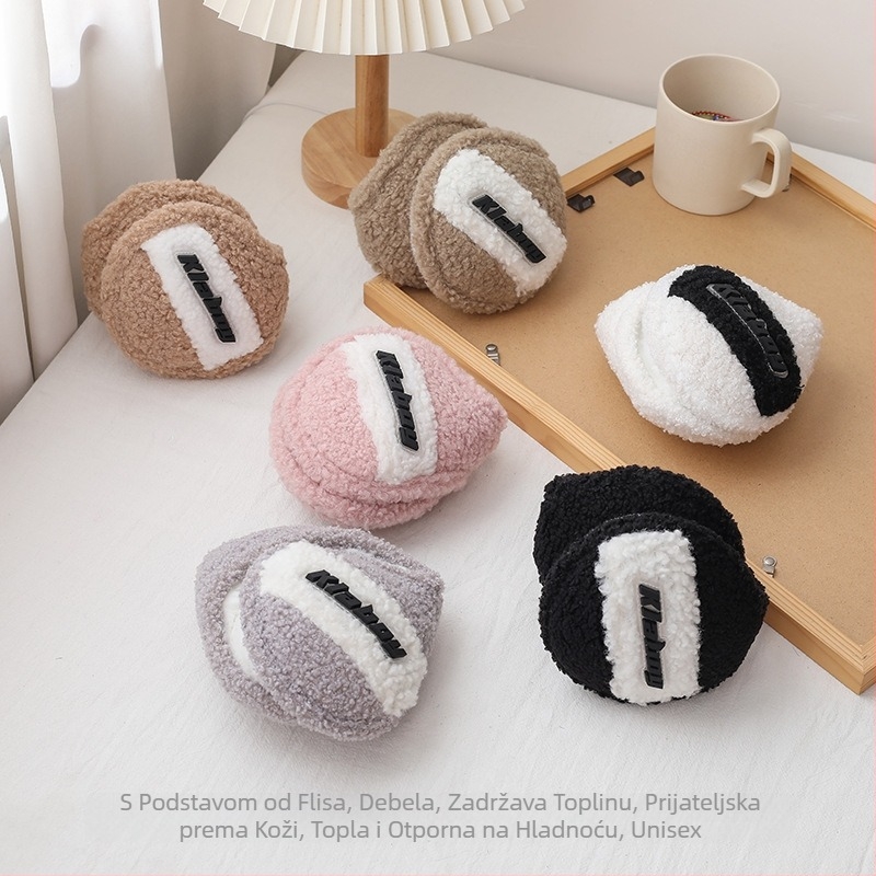 Tople zimske ženske štitnike za uši otporne na hladnoću i vjetar, muške štitnike za uši protiv smrzavanja, štitnici za uši za nošenje na leđima, sklopivi štitnici za uši, veleprodaja