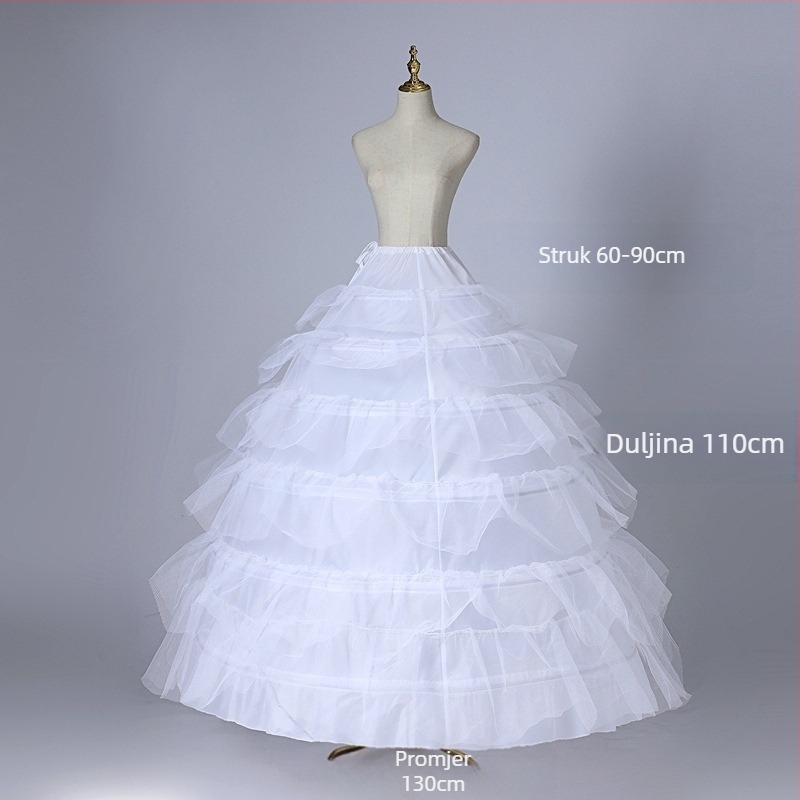 Vjenčanica, suknja, puf suknja, haljina s ribljom kosti do pola, vjenčanica, podsuknja za djeveruše s cvjetnim uzorkom, suknja za nastup