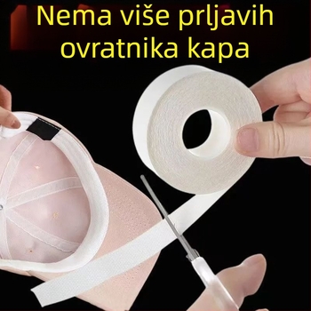 Naljepnice za ovratnik protiv prljavštine, Naljepnice protiv znojenja, Zaštita za ovratnik, Samoljepljive jednokratne naljepnice za ovratnik s obodom, Naljepnice za ovratnik košulje, Upijaju znoj