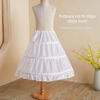 Dječji princezini Pironsi Lolita Nasilni podesivi Pironsi s ribljom kosti Dječji performans Pironsi Unutarnje podsuknje