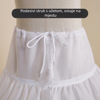 Dječji princezini Pironsi Lolita Nasilni podesivi Pironsi s ribljom kosti Dječji performans Pironsi Unutarnje podsuknje