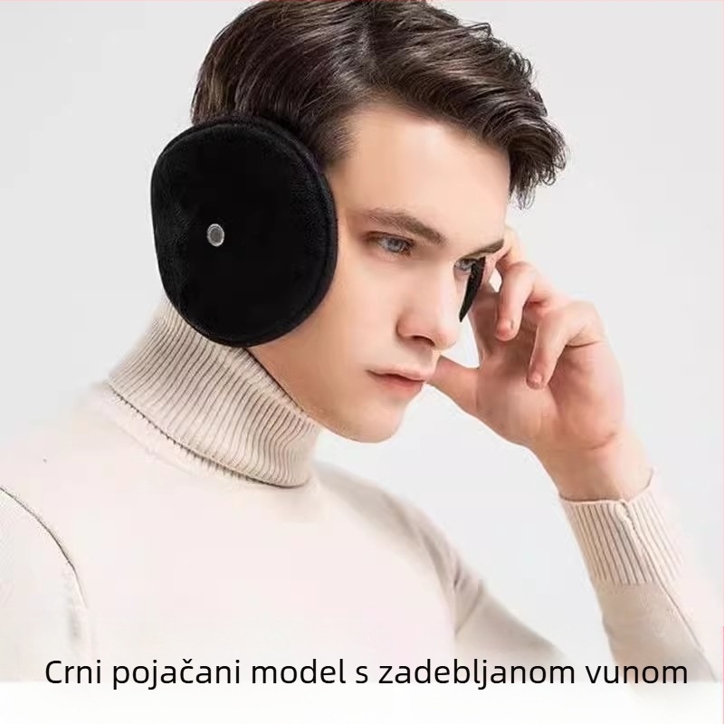 Štitnici za uši Topli štitnici za uši od čiste vune Muški i ženski štitnici za uši Zaštita za uši protiv smrzavanja Zadebljane vrećice za uši Otporne na vjetar Otporne na hladnoću Jesen i zima