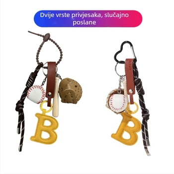 Privjesak za ključeve za ženske torbe, pribor za kuglanje, privjesak u obliku srca, nišni dizajn, personalizirani privjesak za torbu s štenetom