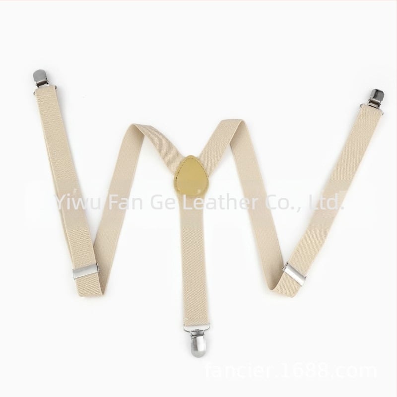 Prekogranična moda, ležerne elastične tregere s tri kopče, jednobojne, podesive duljine, unisex tregeri, tvornički ravne kose