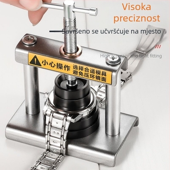 Alat za popravak satova, preša za poklopce satova, ručni pritisak, mjenjač poklopaca kvarcnih satova, otvarač poklopca baterije, specijalni alat za popravak