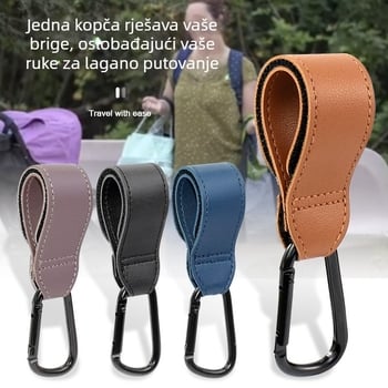 Jednostavna kopča od aluminijske legure za planinarenje električni bicikl univerzalni višenamjenski bicikl jaka kuka za kolica s čičkom