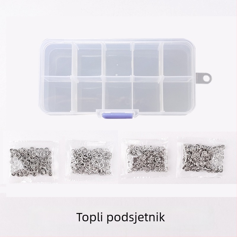 Set alata za ugradnju kopče s pet krakova, držač za poplune za dječju odjeću bez čavala i šavova, kopča na kopčanje, kopča za svekrvu, mali gumb