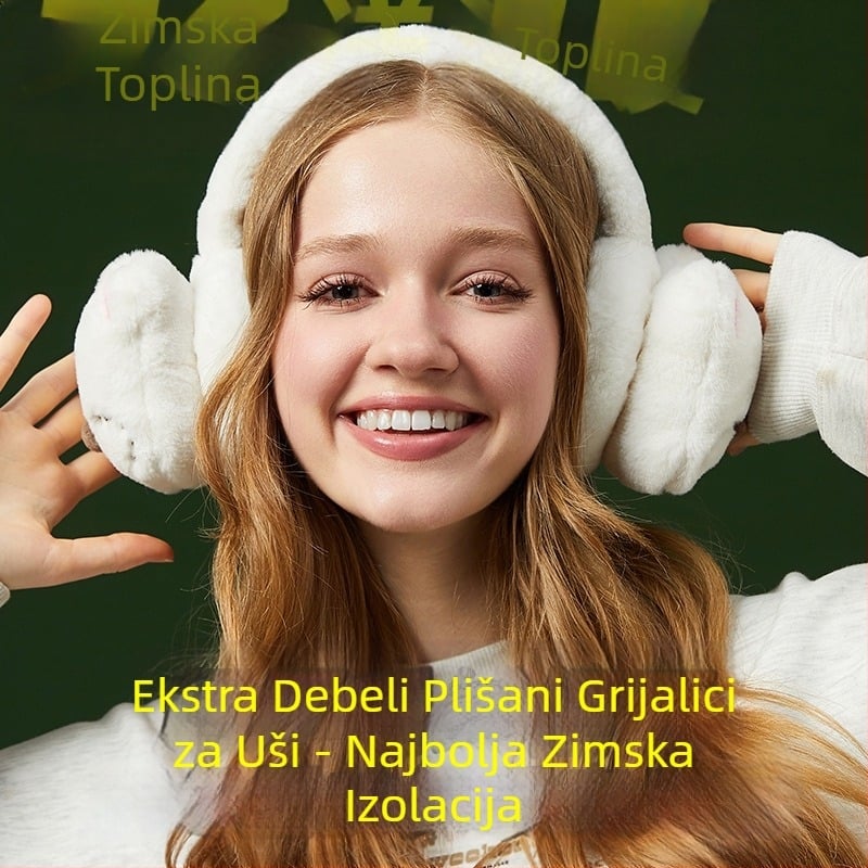 Zimske slatke tople ženske štitnike za uši, otporne na vjetar i hladnoću, jesenske i zimske štitnike za uši za jahanje na otvorenom, zaštita od smrzavanja za uši na veliko