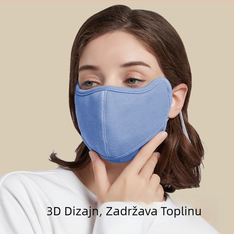 Nova zimska topla maska za žene iz 2023., otporna na vjetar, hladna 3D, trodimenzionalna tanka modna maska za oči za muškarce