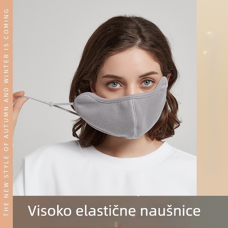 Nova zimska topla maska za žene iz 2023., otporna na vjetar, hladna 3D, trodimenzionalna tanka modna maska za oči za muškarce