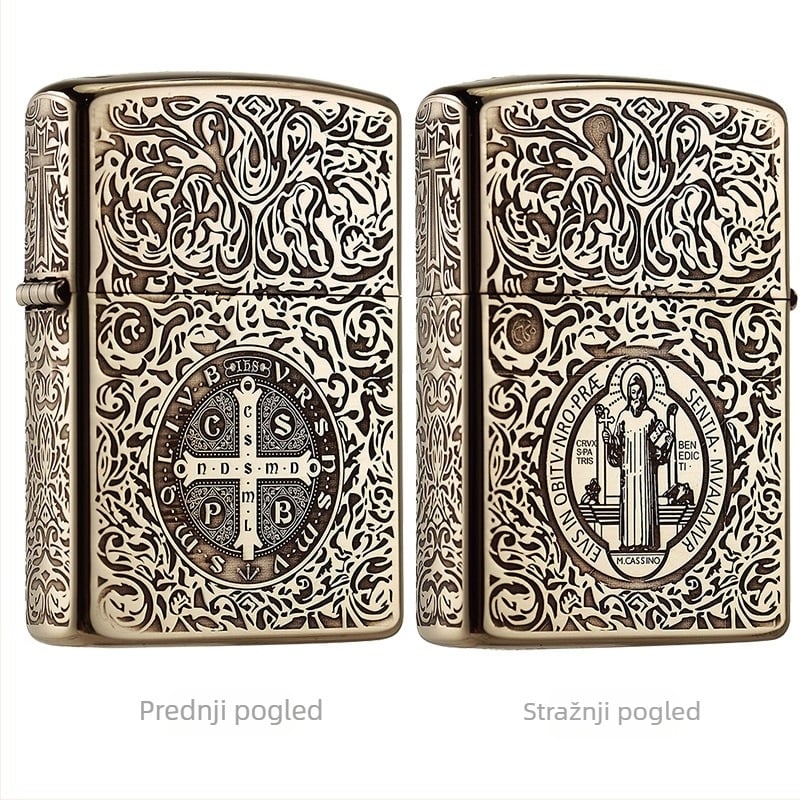 ZORRO ZORRO čisti bakar kerozin upaljač lasersko duboko rezbarenje ručno poliranje klasično rezbarenje s četiri strane više slika opcionalno