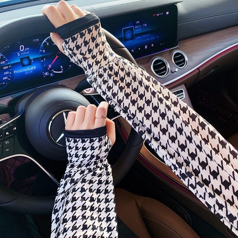 Nove svilene rukave za sunčanje, modni ledeni rukavi za sve vrste aktivnosti na otvorenom, UV zaštita, ženske rukavice za sunčanje