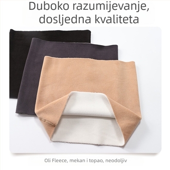 Jesenski i zimski zaštitni pojas za struk za muškarce i žene, topao pojas za trbuh, opseg trbuha, podstavljen flisom, zadebljano zatvaranje, topao trbuh, otporan na hladnoću i zaštitu želuca