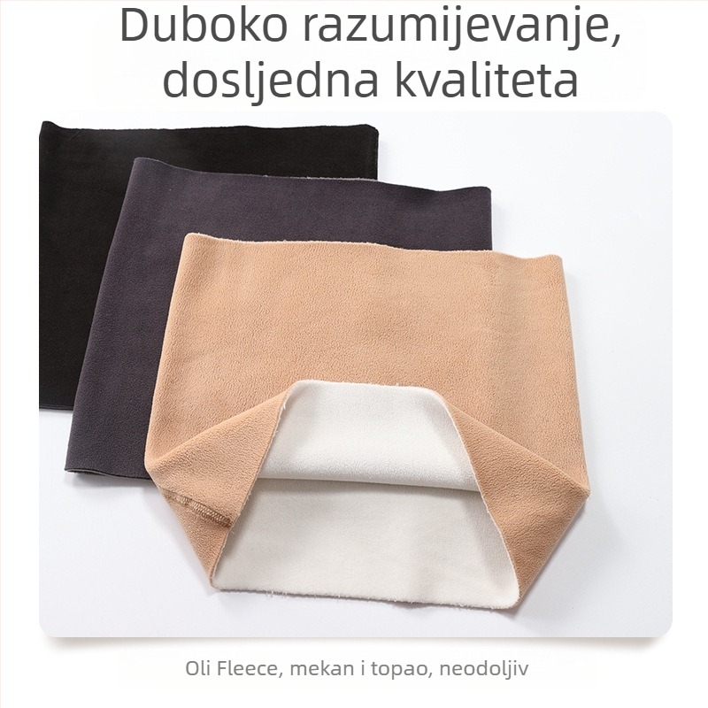 Jesenski i zimski zaštitni pojas za struk za muškarce i žene, topao pojas za trbuh, opseg trbuha, podstavljen flisom, zadebljano zatvaranje, topao trbuh, otporan na hladnoću i zaštitu želuca
