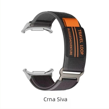 Pogodno za Samsung Galaxy Watch7Ultra Dvostruki Wild Trail najlonski čičak remen prozračni sportski remen