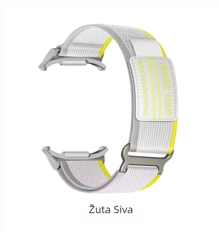 Pogodno za Samsung Galaxy Watch7Ultra Dvostruki Wild Trail najlonski čičak remen prozračni sportski remen