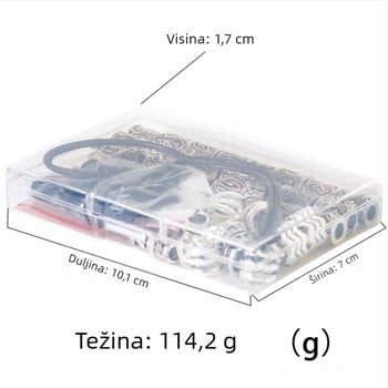 DIY Perika Ukrasni prsten za kosu Dodaci za kosu Razni legirani pokrivala za glavu Prsten za kosu Odijelo Reggae Prljava pletenica Veliki prsten za kosu