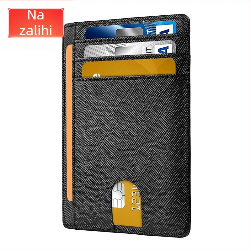 Prekogranična torba za kartice za vanjsku trgovinu za muškarce, RFID protuprovalna četka, europska i američka torba za kartice za muškarce, set Amazon kartica s rupom za zračnu etiketu