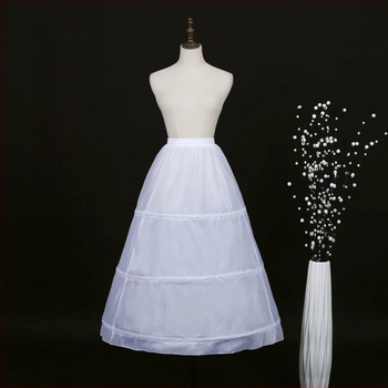 Tvornica direktna suknja vjenčanica podna suknja vanjska trgovina tri ili četiri ili šest krugova elastični struk s remenom od kosti vjenčanica Podsuknja