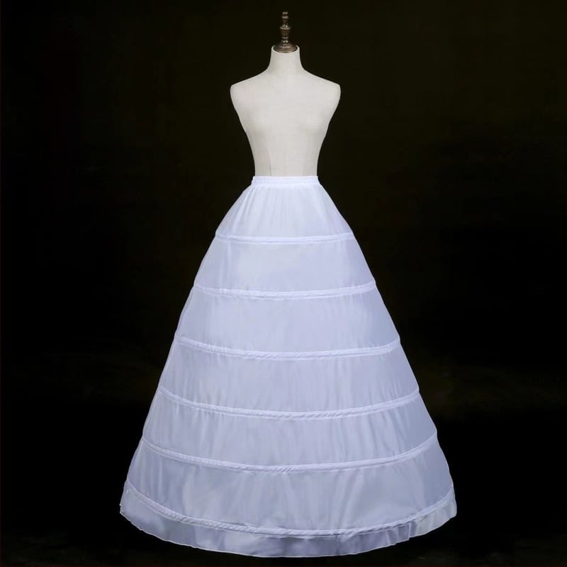 Tvornica direktna suknja vjenčanica podna suknja vanjska trgovina tri ili četiri ili šest krugova elastični struk s remenom od kosti vjenčanica Podsuknja