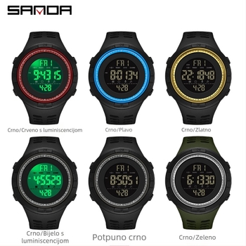 Sanda prekogranične eksplozije višenamjenski elektronički sat za vanjske sportove vodootporni sat modni Joker muški sat veleprodaja