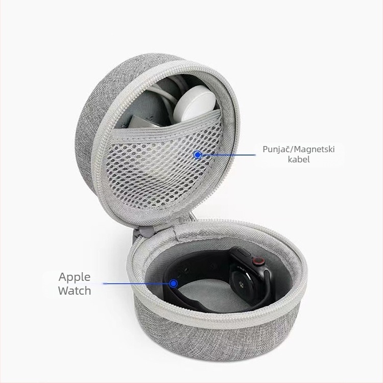 Na zalihi za Apple Watch torba za pohranu sata, tvrda EVA školjka, univerzalna torba za sat, kutija za sat