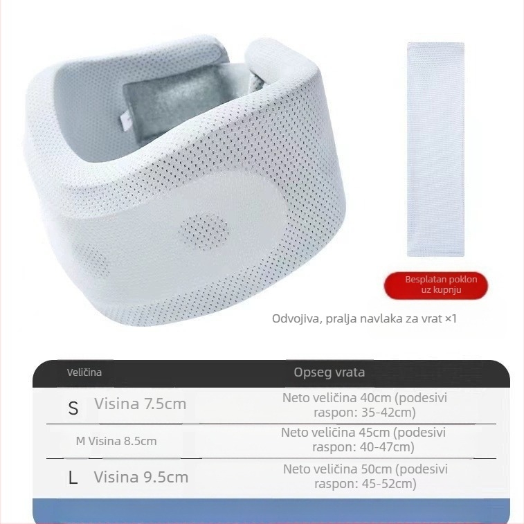 Zaštita za vrat, rukav za vrat, anti-luknjasti vratni ortozet, artefakt, korekcija vrata prema naprijed, fiksna potpora, vratna kralježnica, uredski rukav za vrat