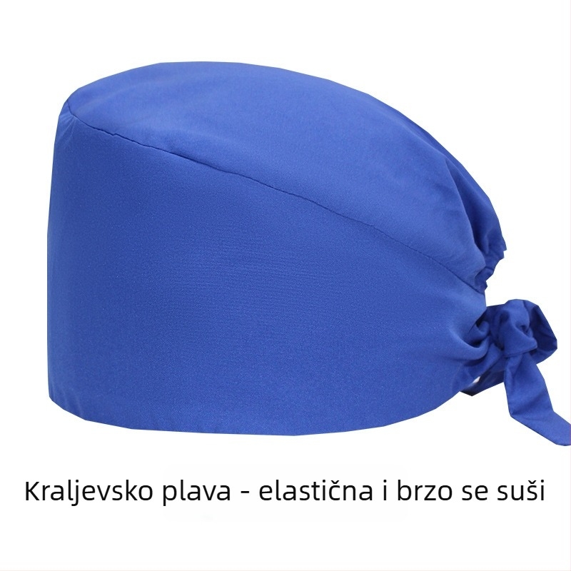 Izravna opskrba tvornice, jednobojna elastična brzosušeća medicinska kirurška kapa, kapa za liječnika i medicinsku sestru, kapa za kemoterapiju, tvornica hrane, Baotou kapa