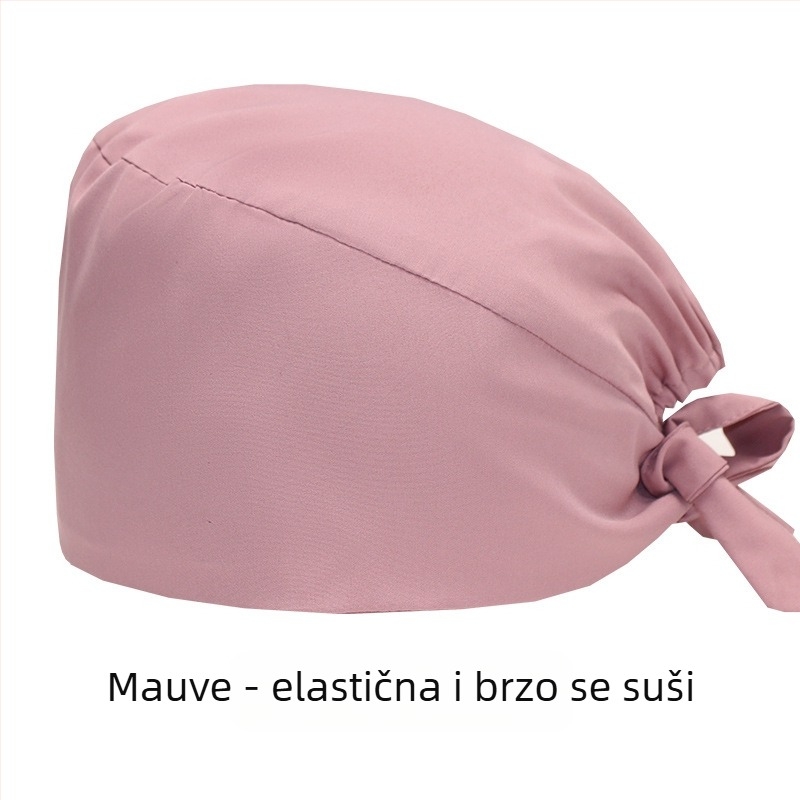 Izravna opskrba tvornice, jednobojna elastična brzosušeća medicinska kirurška kapa, kapa za liječnika i medicinsku sestru, kapa za kemoterapiju, tvornica hrane, Baotou kapa