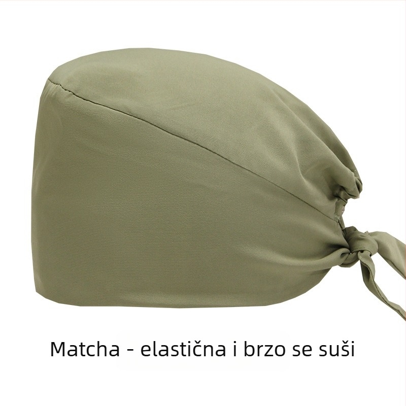 Izravna opskrba tvornice, jednobojna elastična brzosušeća medicinska kirurška kapa, kapa za liječnika i medicinsku sestru, kapa za kemoterapiju, tvornica hrane, Baotou kapa