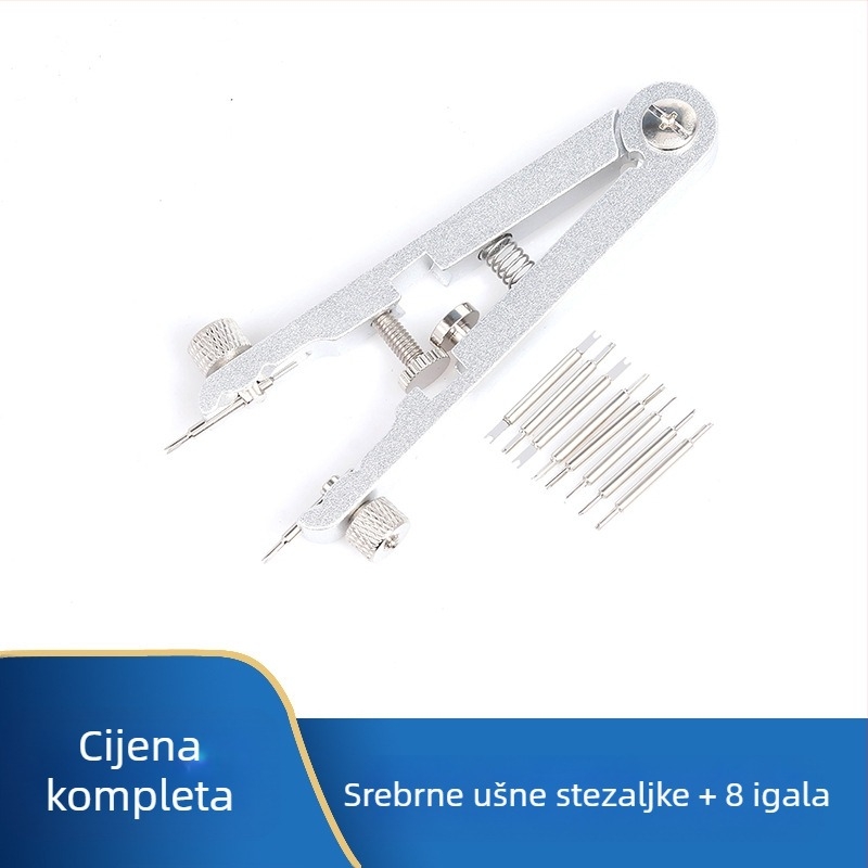 Alati za popravak satova za vanjsku trgovinu, kliješta za uši, kliješta za rastavljanje i sastavljanje ušiju 6825, serija kliješta za uši, kliješta za uklanjanje ušiju u obliku slova V, alat za skidanje remena