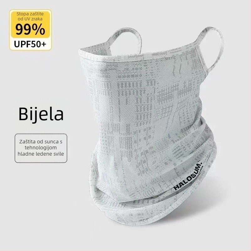 Vanjska maska za jahanje od ledene svile Sportska marama za sunčanje Zaštita za vrat i lice Višenamjenska marama za glavu Ribolov Planinska maska