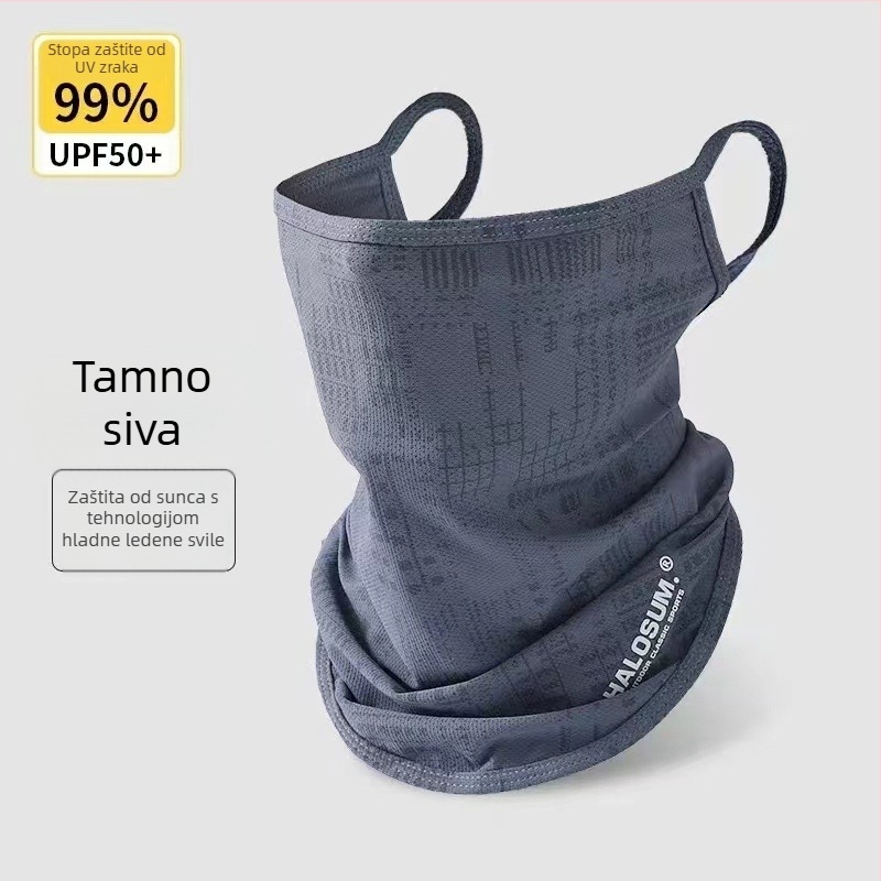 Vanjska maska za jahanje od ledene svile Sportska marama za sunčanje Zaštita za vrat i lice Višenamjenska marama za glavu Ribolov Planinska maska