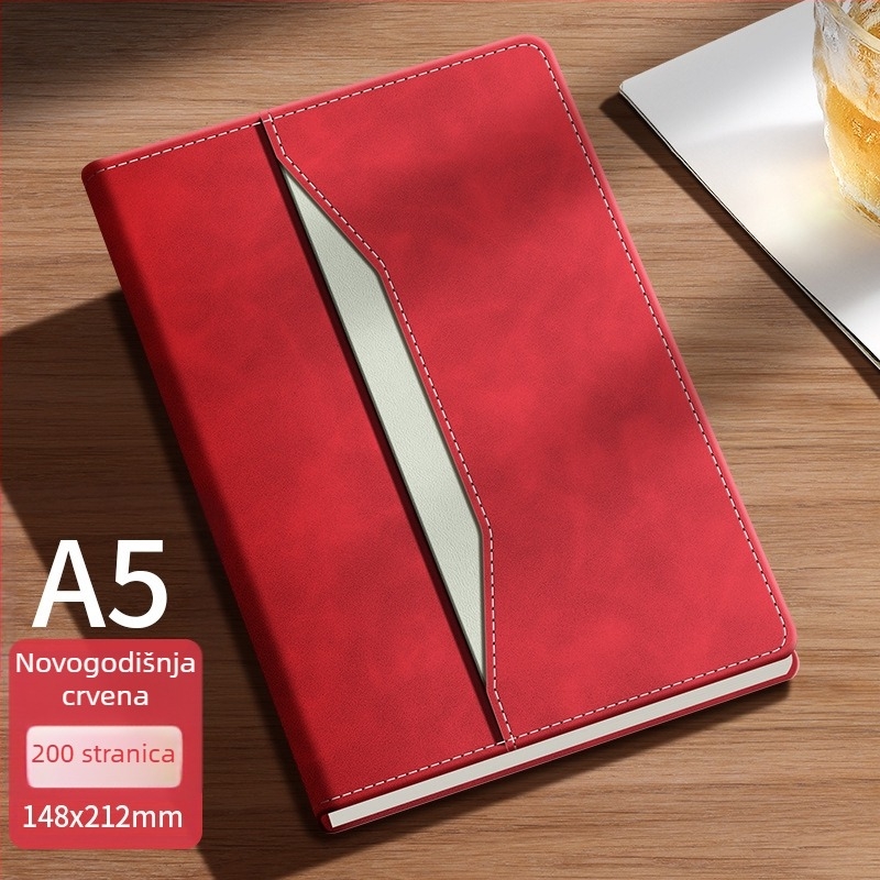 2025 Novi poslovni uredski bilježnica Zapisnik sastanka Jednostavan stil dnevnika Korporativno posebno izdanje Prilagođeno oglašavanje