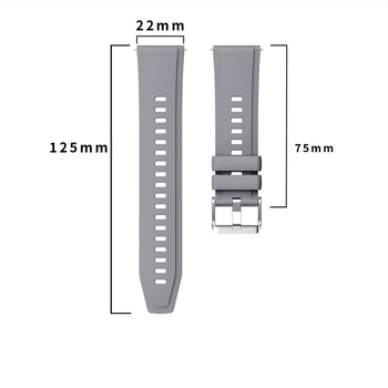 Pogodno za Huawei Gt5 remen, službenu istu silikonsku narukvicu Gt4 pametni sat WATCHGT5Pro46mm