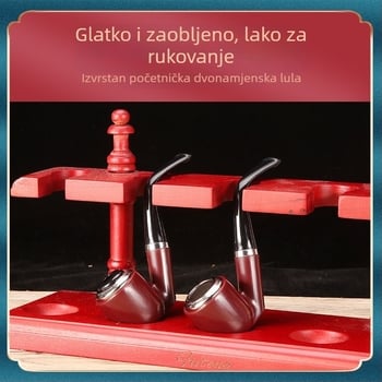 Vruća rasprodaja početničke praktične cigarete s dvostrukom upotrebom, klasična zakrivljena metalna posuda, uklonjiva i periva, direktno na zalihi veleprodaja