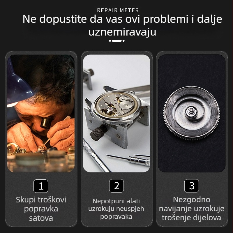 Alat za popravak satova Profesionalna presa za popravak satova Alat za prešu zavojnice Alat za popravak zavojnice satova