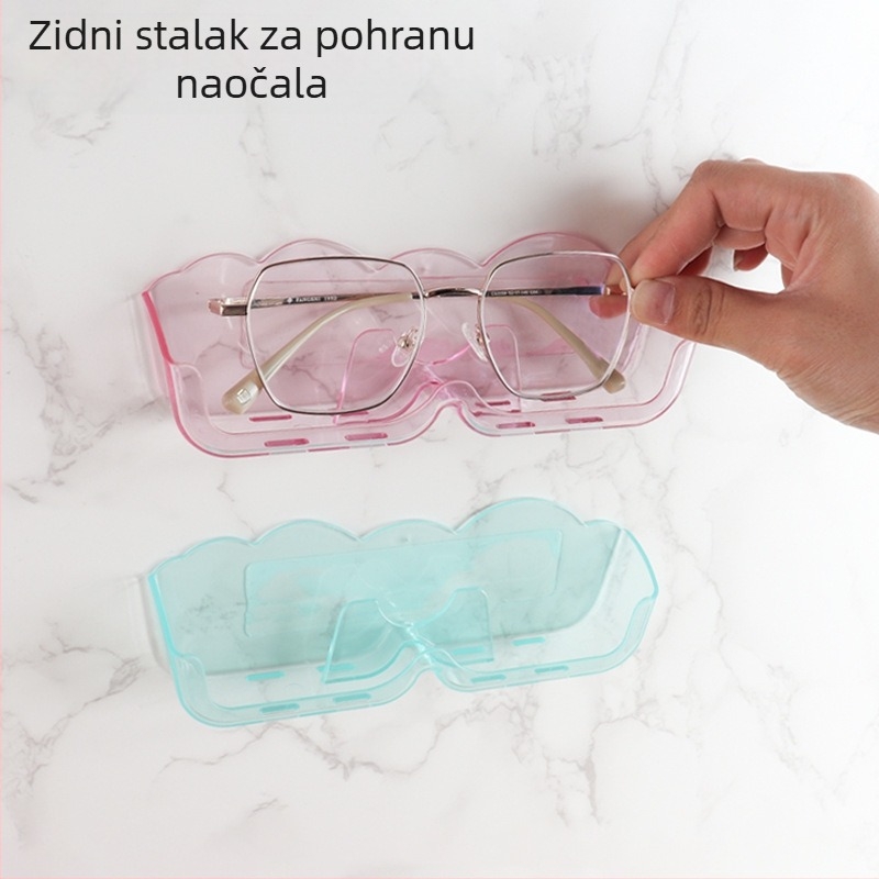 Stalak za pohranu naočala u kupaonici, otporan na pritisak, zidni stalak za sunčane naočale, rekviziti za izlaganje sunčanih naočala, stalak za izlaganje okvira za kratkovidnost