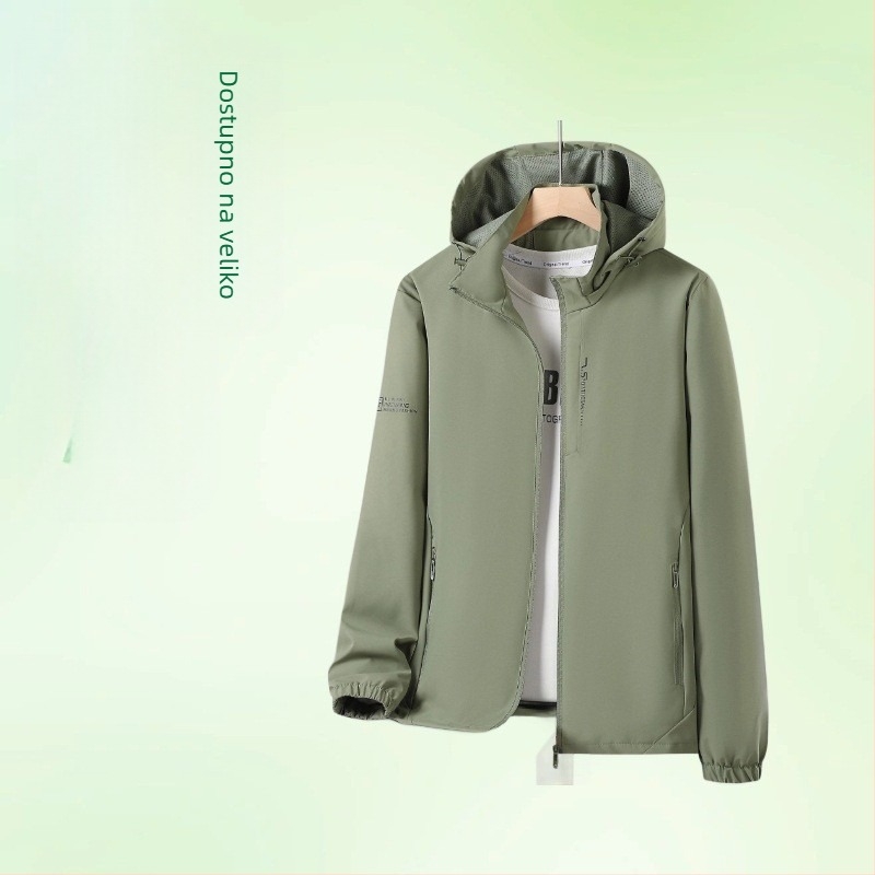 Proljetne i jesenske muške i ženske jakne, tanke vanjske vjetrootporne i vodootporne jakne velikih veličina za parove, planinarske jakne