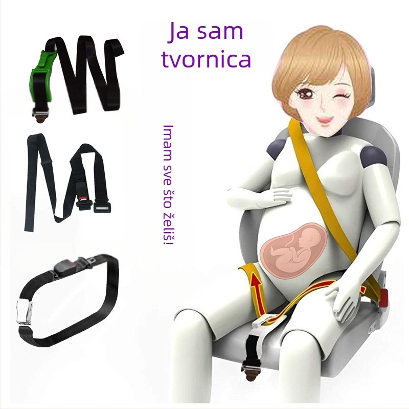Tvornica veleprodaje sigurnosni pojas za trudnice protiv zatezanja trbuha pomoćni čep za trbuh pojas zaštita trbuha zaštita guma sigurnosni pojas za automobil
