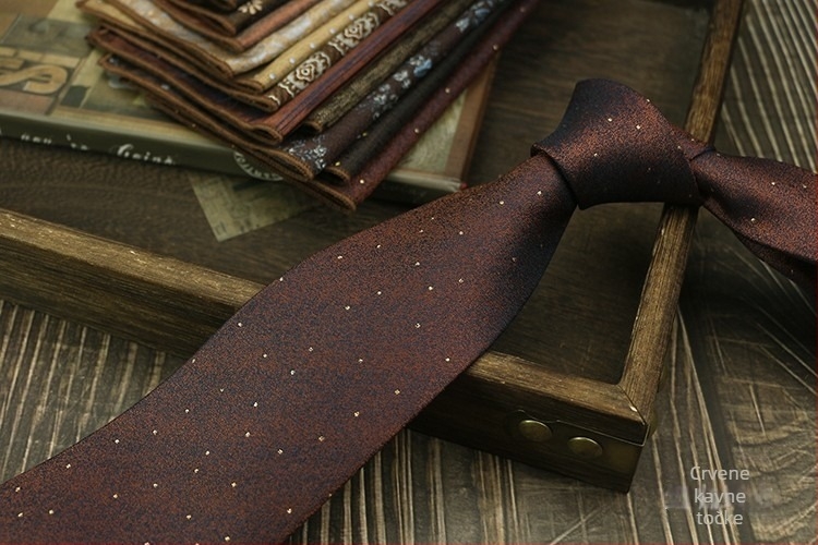 Boja 8 cm kravata za muško poslovno retro odijelo, dodaci za voditelja vjenčanja, emitiranje, svakodnevno nošenje, haljina, radni ovratnik