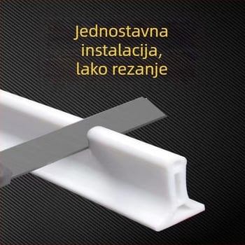 Fleksibilna silikonska vodonepropusna traka za kupaonicu, magnetska vodootporna traka za tuš kabinu, otporna na vodu i kišu