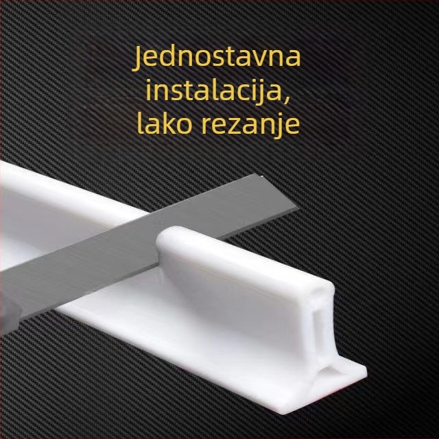 Fleksibilna silikonska vodonepropusna traka za kupaonicu, magnetska vodootporna traka za tuš kabinu, otporna na vodu i kišu