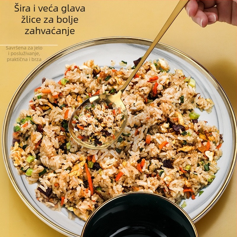 Posuđe od nehrđajućeg čelika, žlica, bife, javno, duže posuđe, žlica, kućanstvo, hotel, javno, žlica, žlica za salatu, vilica za salatu