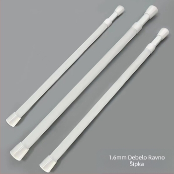 Zavjesa za ormar, šipka za zavjese, zavjesa za vrata WC-a, skupljajuća zavjesa za odjeću, vješalica za ručnike i odjeću